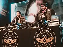 The group in 2018, performing at the Commodore in Vancouver, British Columbia, Canada