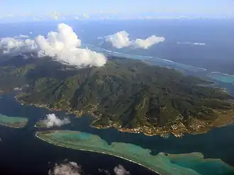 Raiatea, the island on which Tevaitoa is located