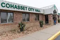 Cohasset City Hall, Election Day 2024