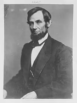 President Abraham Lincoln in 1862