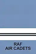 A RAFAC Acting Pilot Officer's shoulder insignia