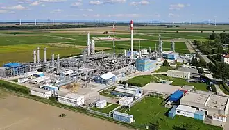 Image 128Natural gas processing plant in Aderklaa, Lower Austria (from Natural gas)
