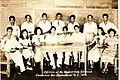 A photograph of Student Body Government Officers of the Camarines Sur Agricultural High School taken in 1950