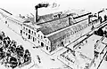 Sketch of the factory (about 1890)