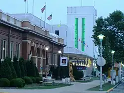 The Fine Arts and 4-H buildings