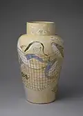 Aladdin Vase, earthenware, 1880–83