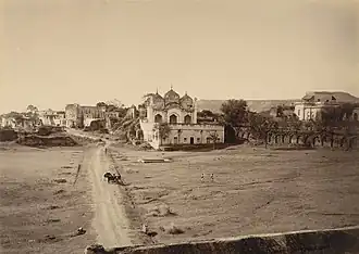 Alamgir mosque at Kila-e-Ark 1880s