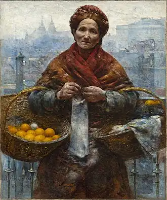 Jewess with Oranges, 1880-1881