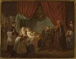 Death of Barbara Radziwiłł, (1859), National Museum in Warsaw