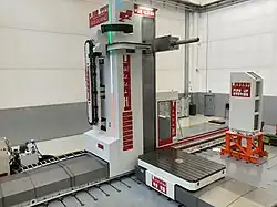 Floor-Type Horizontal Boring Mill producer LAZZATI model HB 160MM Evo4.0