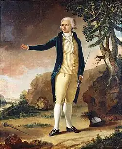 Alexandre-Auguste Robineau (1747-1828) - The Chevalier de Saint-George (1745-99)