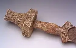 Sword hilt inlaid with ivory and amber.[13]