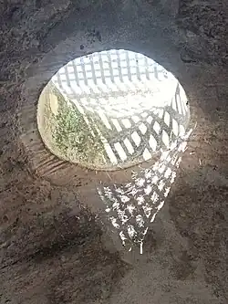 Opening to the cistern courtyard