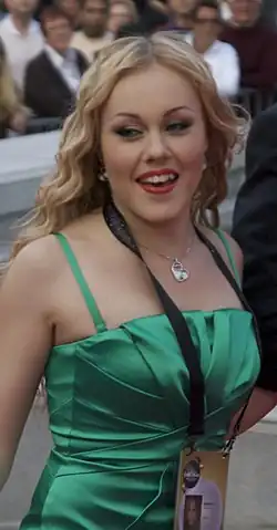 Olena Topolia in Oslo, 23 May 2010