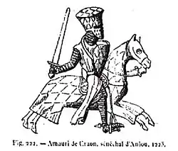 Seal of Amaury I of Craon