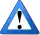 Blue alert icon.
