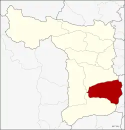 Amphoe location in Suphan Buri province