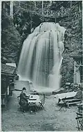 The Amsel Falls ca. 1900