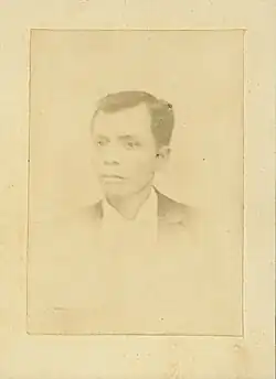 The single known extant photograph of Andres Bonifacio, the founder of Katipunan and leader of the Philippine Revolution.