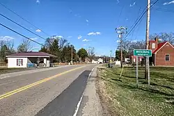 U.S. Route 11E (Andrew Johnson Highway) in Whitesburg