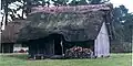 One of the reconstructed Anglo Saxon houses at West Stow