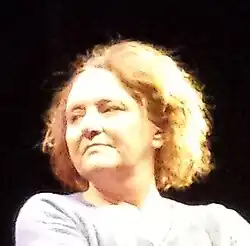 Annick Bergeron inside the Rideau-Vert Theatre in Montreal, Canada