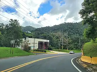 Former Puerto Rico Highway 147 in Guadiana