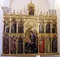 Polyptych of Madonna and Child with Saints