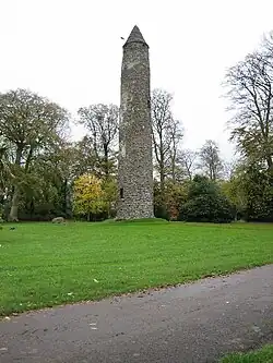 Round tower in Antrim, County Antrim