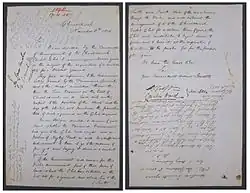 Application for Hagley Oval 1885