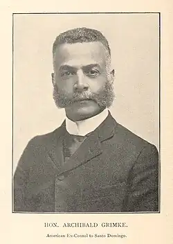 Archibald Henry Grimké, (c 1900–1909)