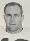 Defensive halfback Archie Ringgenberg