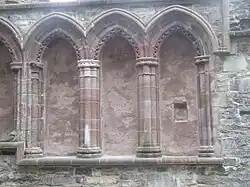 Sedilia at Ardfert Cathedral, County Kerry