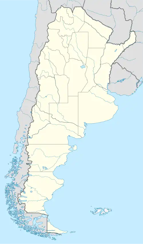 Necochea is located in Argentina