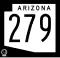 State Route 279 marker