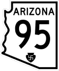 SR&nbsp;95 route marker