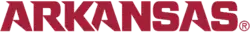 "Arkansas" wordmark logo