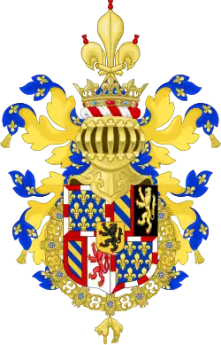 Arms of the Dukes of Burgundy (1430–1477)