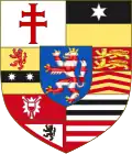 Coat of arms (1736–1804) of Hesse-Darmstadt