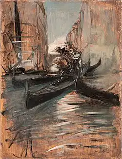 156. Giovanni Boldini, Canale a Venezia, 1899-1913