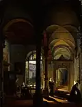 29. Giovanni Migliara, Interno di convento, 1832