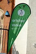In 2008, flags were placed at ArtsFest venues around the city.