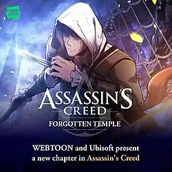 Cover of Assassin's Creed: Forgotten Temple featuring Edward Kenway