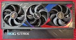 Nvidia GeForce RTX 4090 ROG STRIX Edition, manufactured by board-partner ASUS