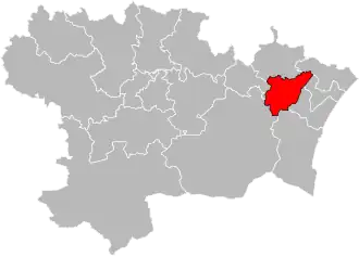 Situation of the canton of Narbonne-1 in the department of Aude
