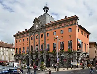 The Town Hall of Aurillac