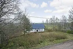 View of the village area