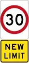 New 30&nbsp;km/h Speed Limit (used in Victoria)