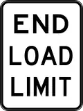 (R6-5) End Load Limit