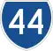 State Route 44 marker